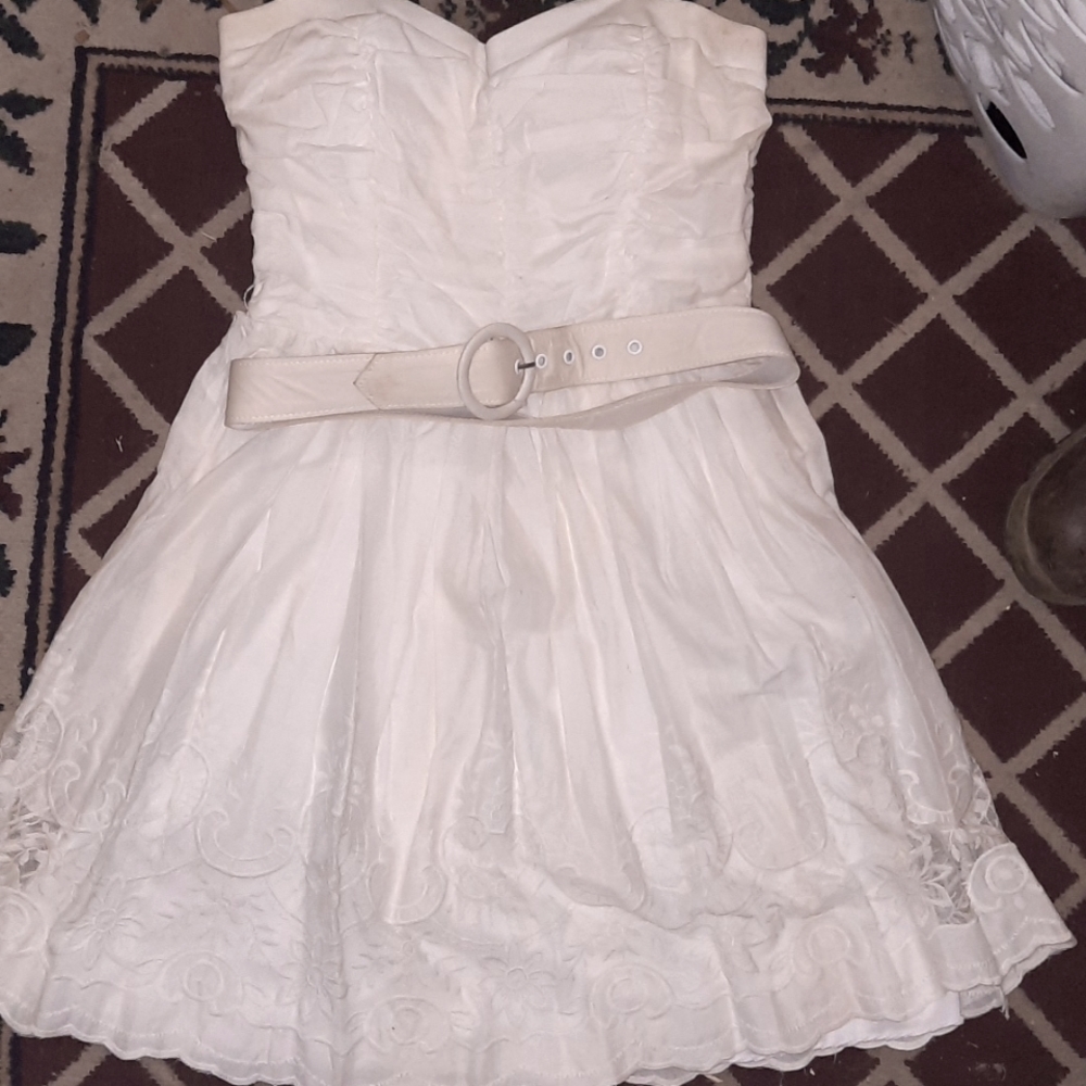 Strapless Spring Dress